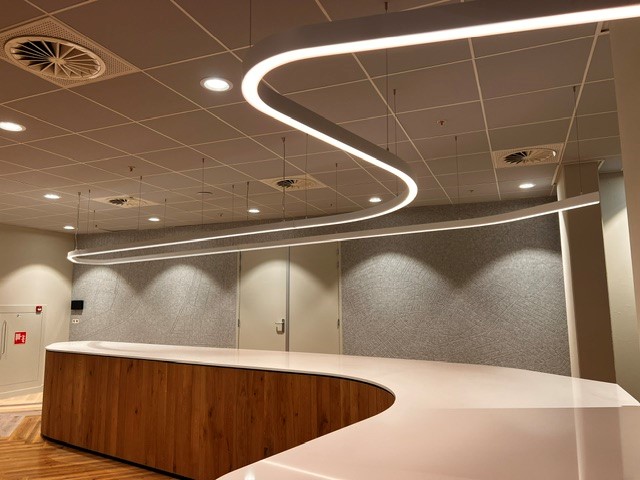 Handgefertigte LED-Leuchte